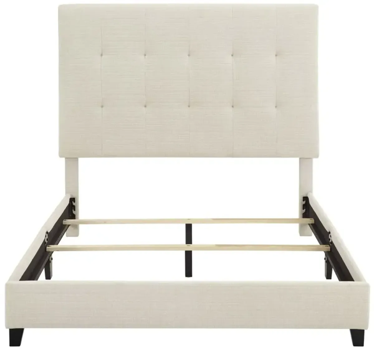 Tufted Upholstered Platform Bed