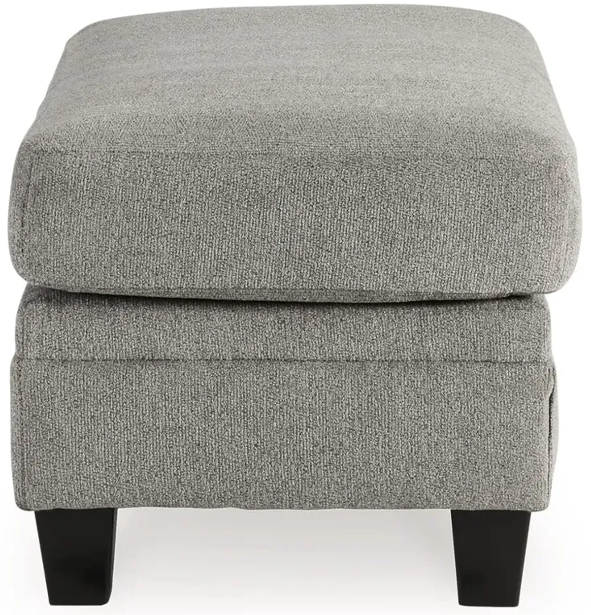 Davinca - Charcoal - Ottoman