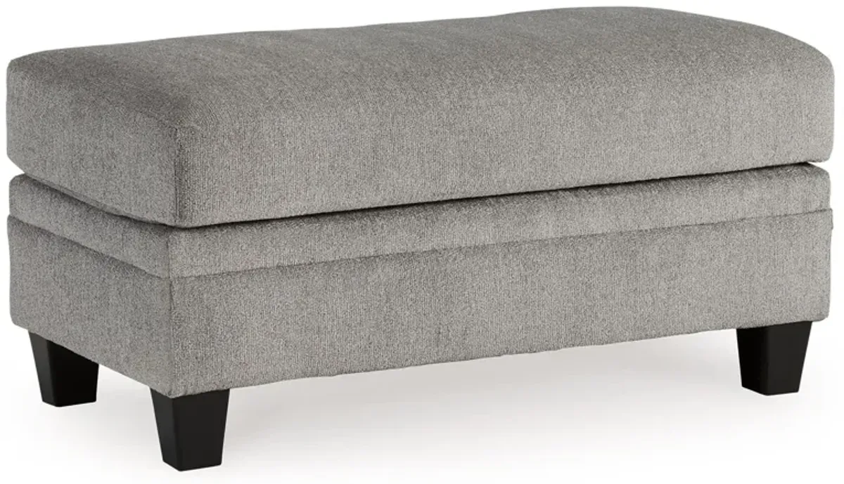 Davinca - Charcoal - Ottoman