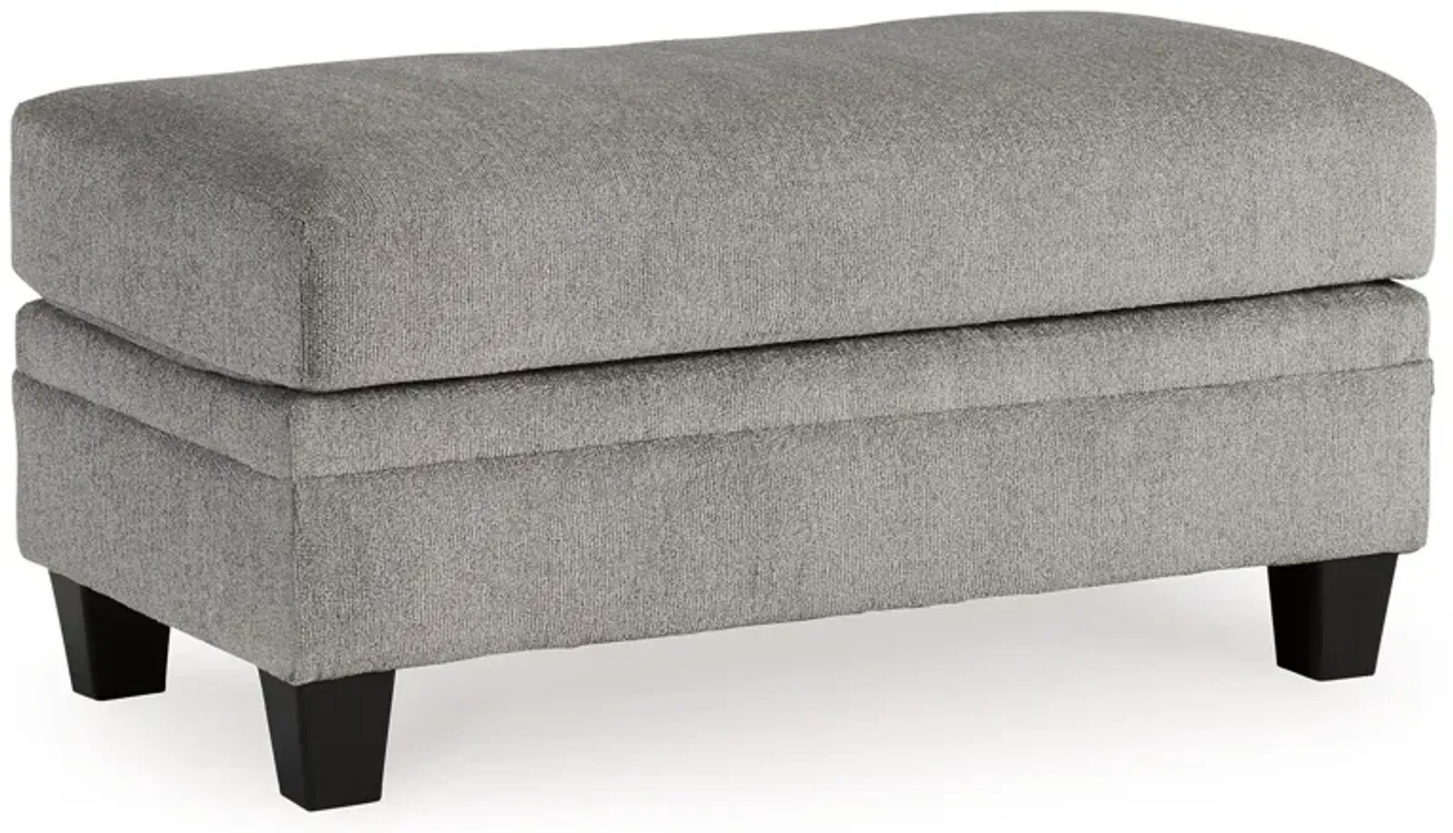 Davinca - Charcoal - Ottoman