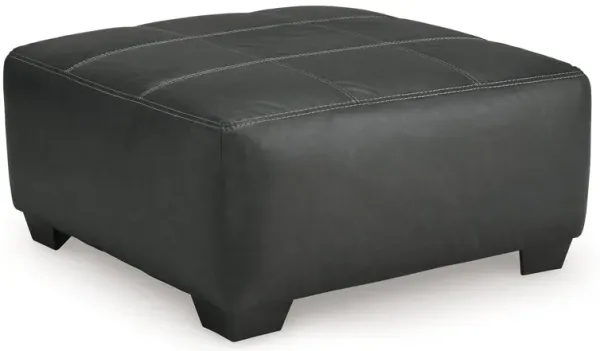 Brixley Pier - Graphite - Oversized Accent Ottoman