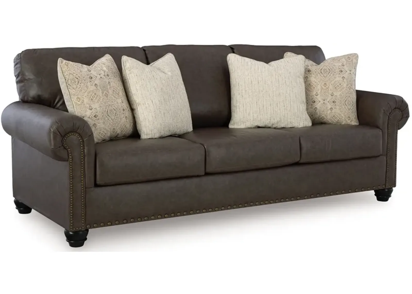 Roxmere - Umber - Queen Sofa Sleeper