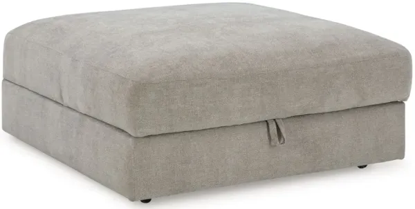 Aslan Court - Pebble - Ottoman With Storage