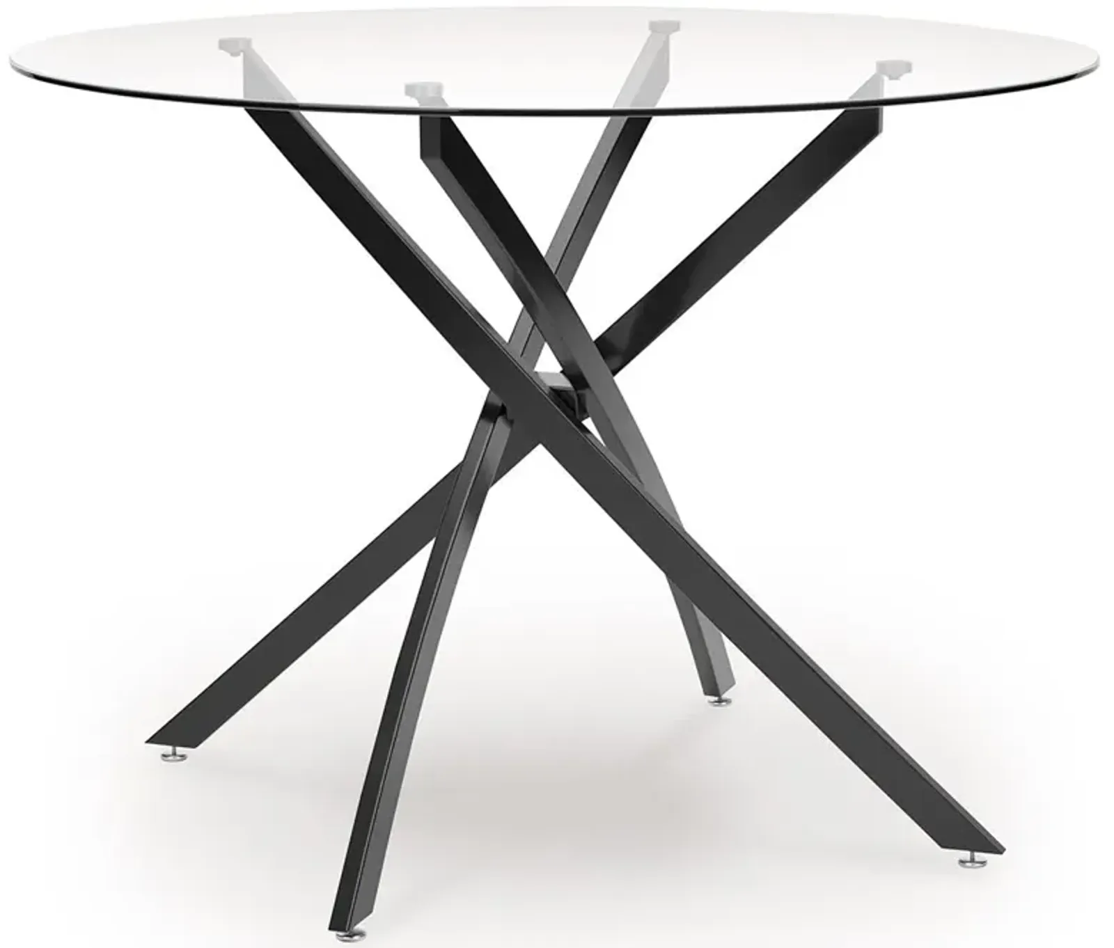 Pharwynn - Black - Round Dining Room Table