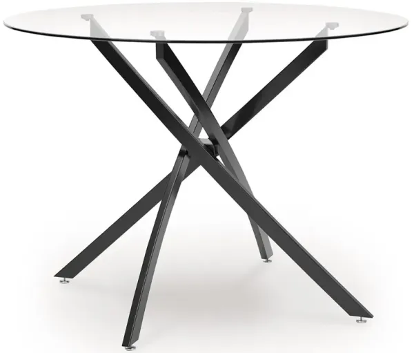 Pharwynn - Round Dining Room Table - Black
