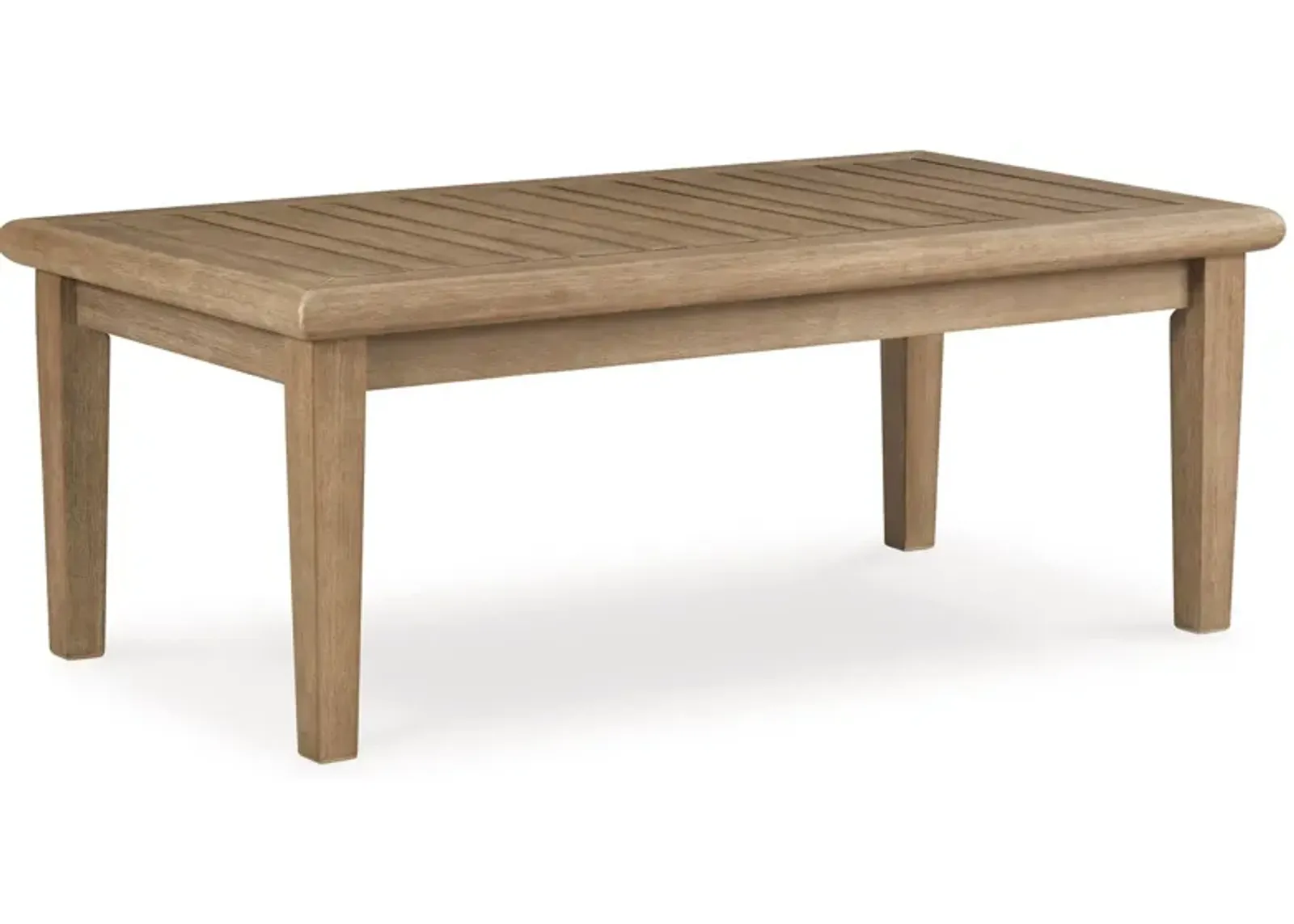 Carter Hall - Beige - Rectangular Cocktail Table