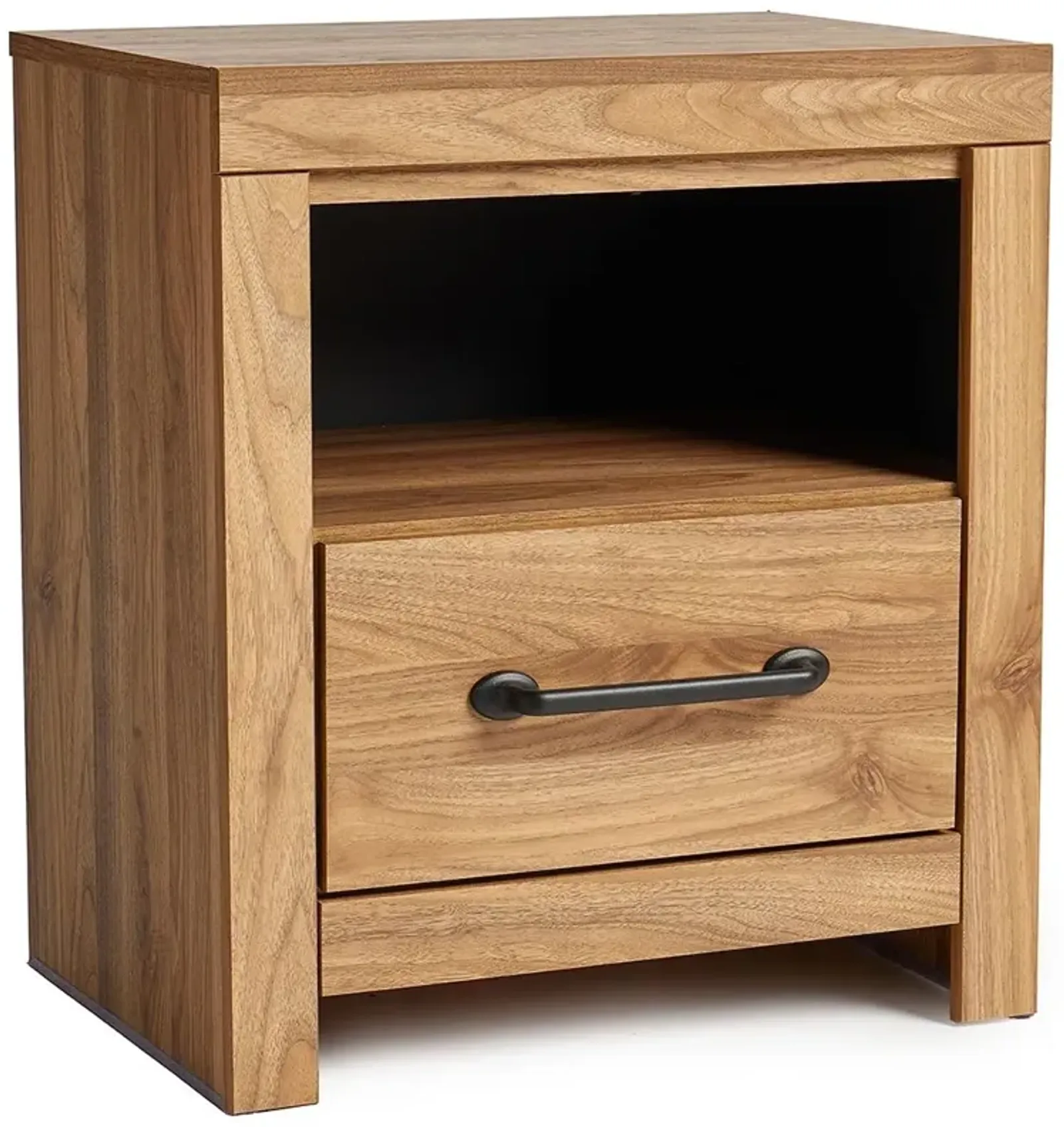 Pasklyn - Brown - One Drawer Night Stand