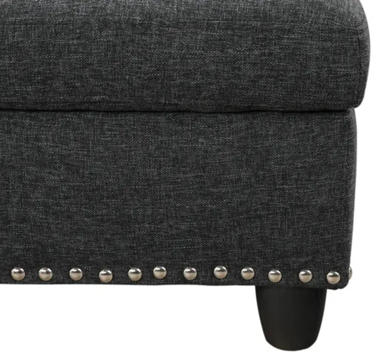 Alger - 98" Wide Left Hand Facing Sofa & Chaise With Ottoman