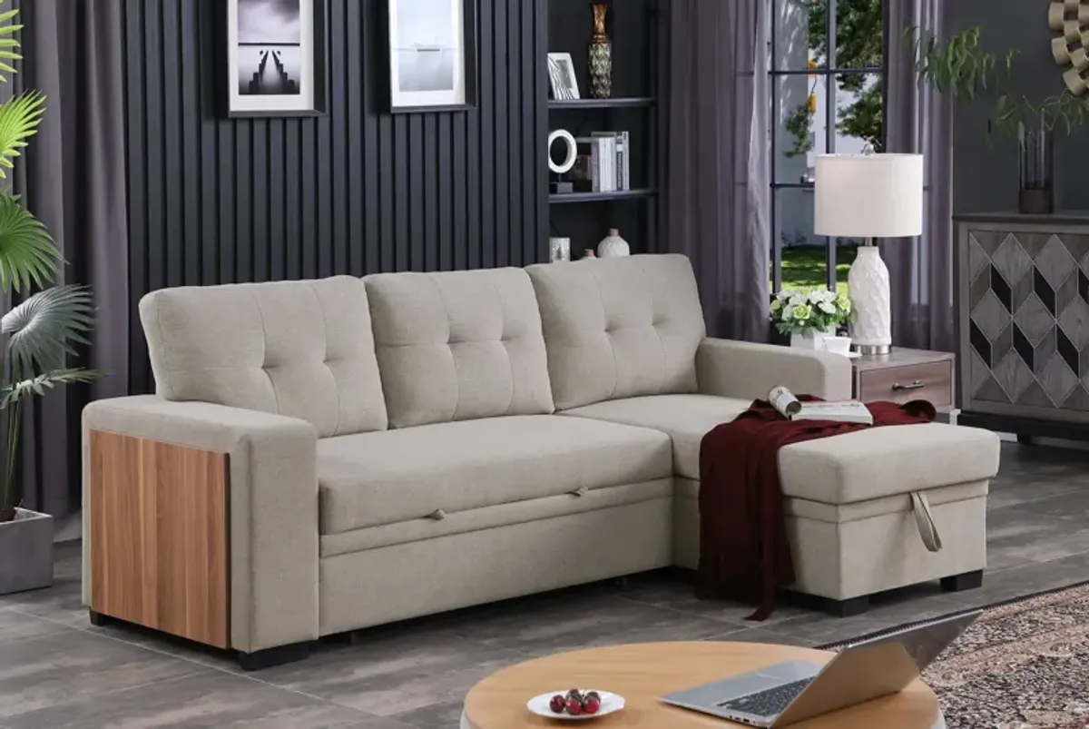 3 Piece Upholstered Sectional