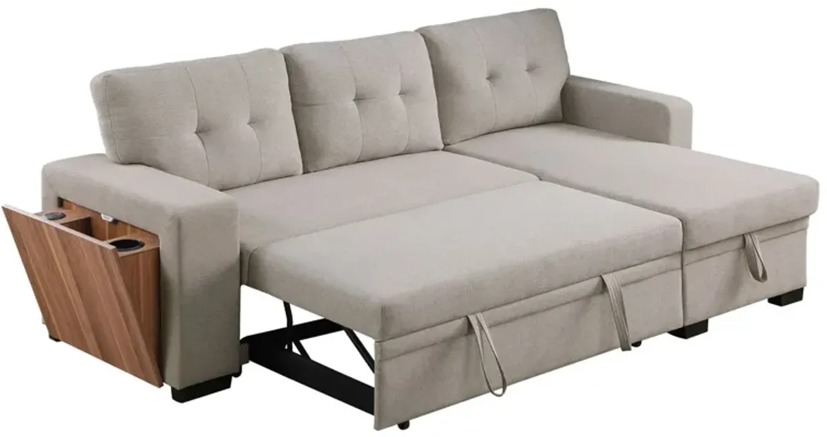 3 Piece Upholstered Sectional