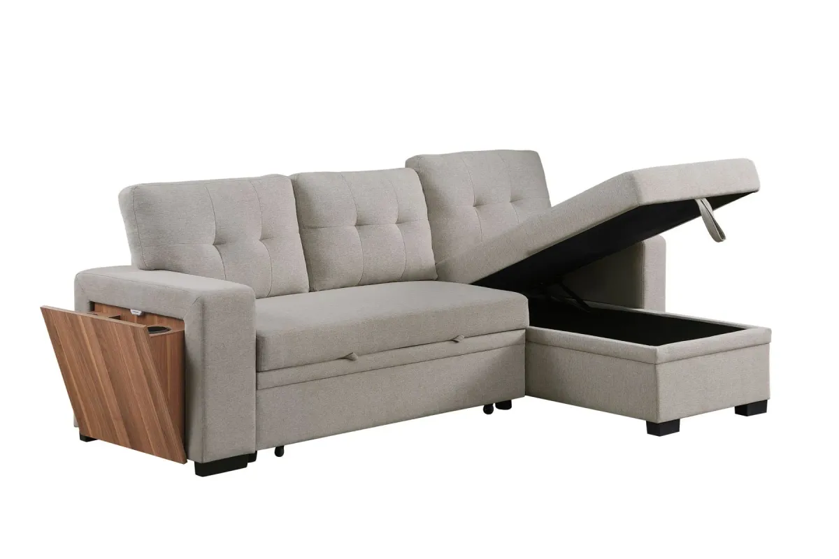 3 Piece Upholstered Sectional