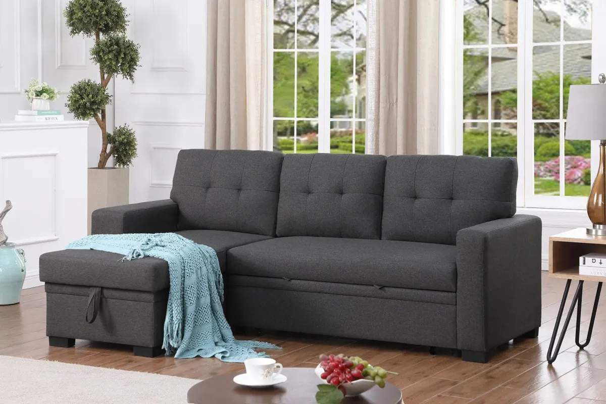 3 Piece Upholstered Sectional