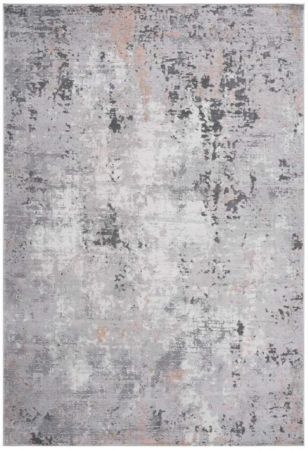 Abstract Non-Shedding Living Room Bedroom Dining Home Office Stylish And Stain Resistant Area Rug - Gray / Multi