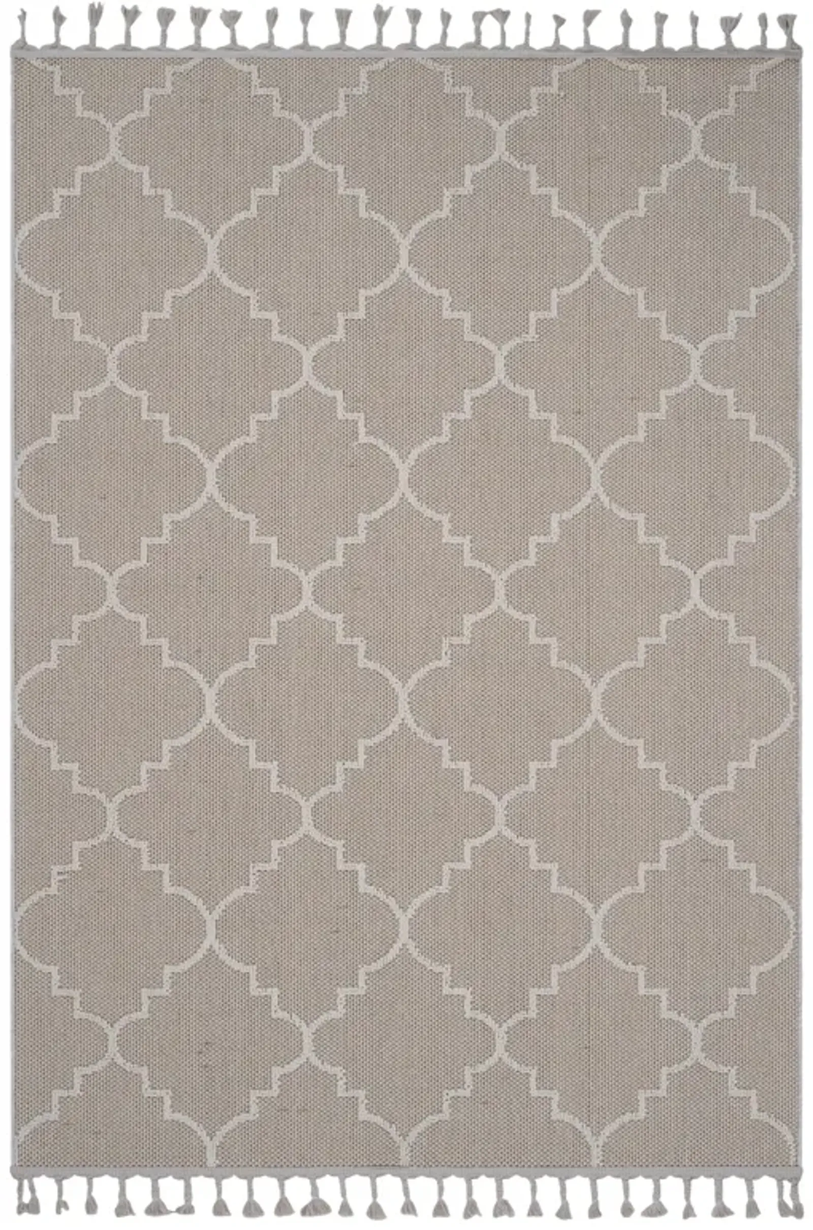 Guros - Trellis Indoor / Outdoor Area Rug - Ivory