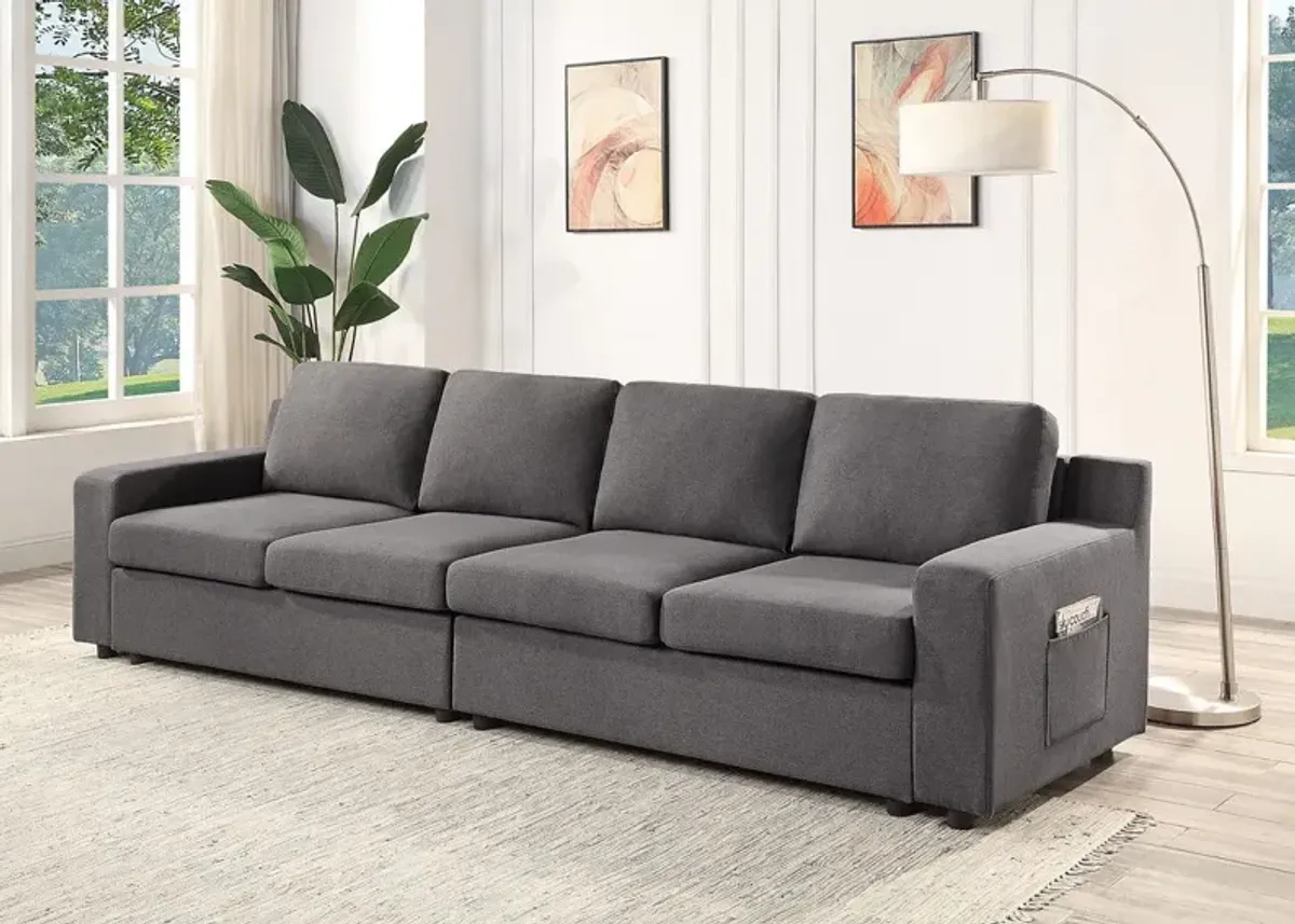 Waylon - Linen Sectional Sofa