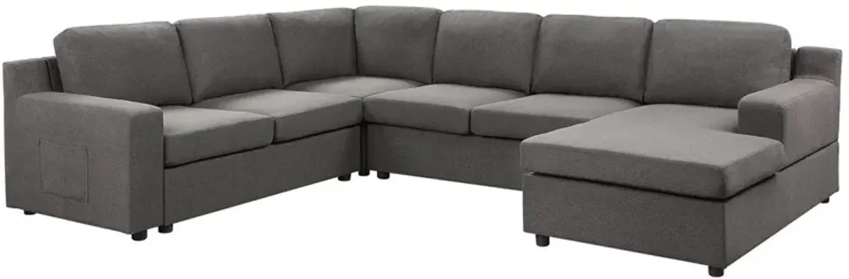 Waylon - Linen Sectional Sofa