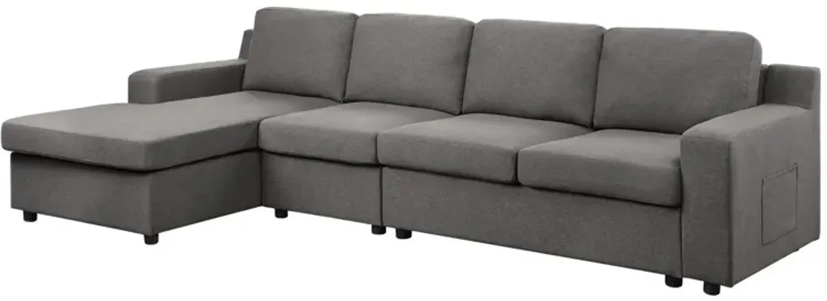 Waylon - Linen Sectional Sofa