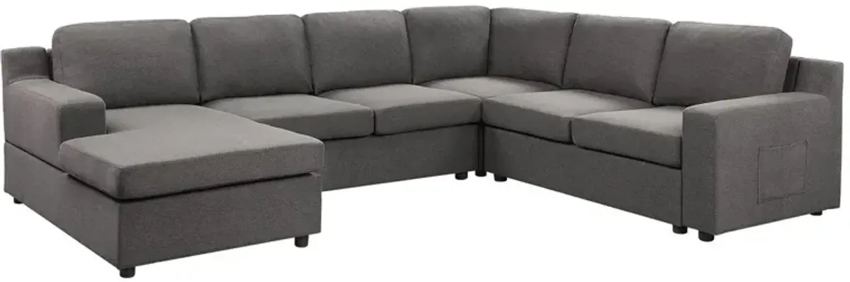 Waylon - Linen Sectional Sofa