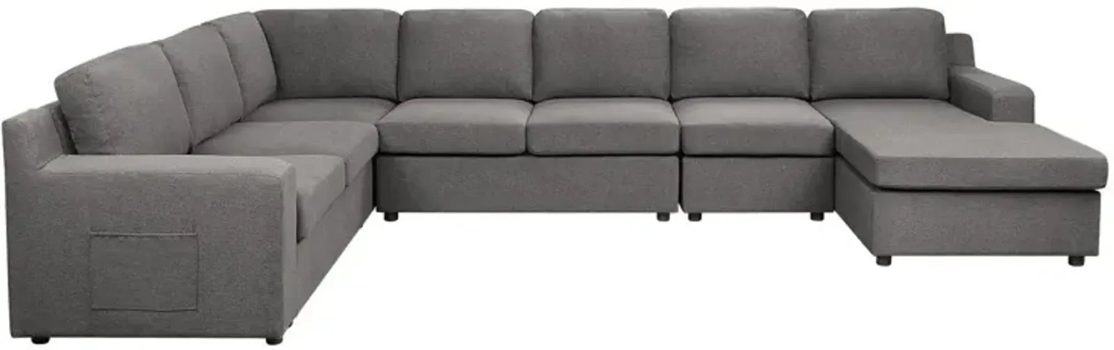 Waylon - Linen Sectional Sofa