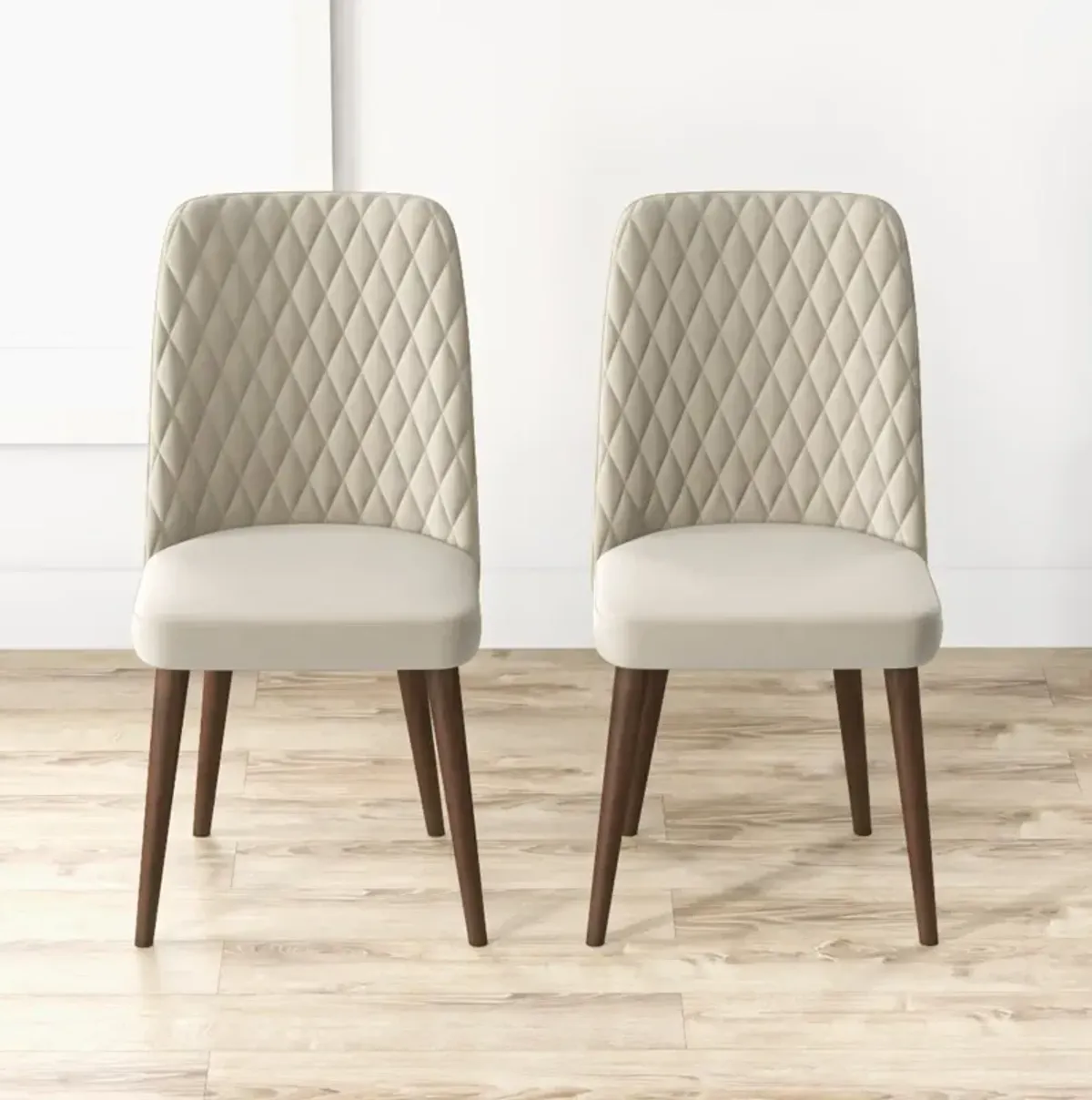 Katie - Mid-Century Modern Dining Chair (Set of 2)