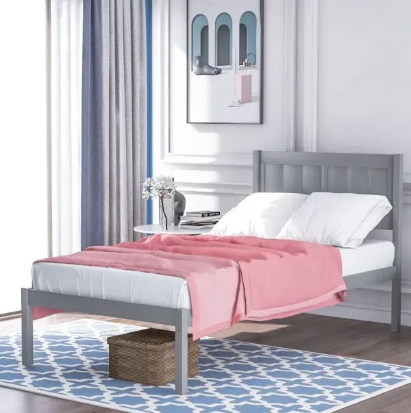 Platform Bed With Headboard