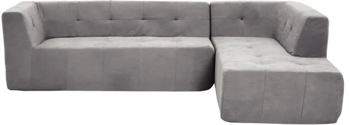 Modular Modular Combination Living Room Sofa Set, Modern Minimalist Sofa, Living Room Upholstered Sofa Bed, Bedroom, 2 Pieces Computer Free Combination, L-Shaped