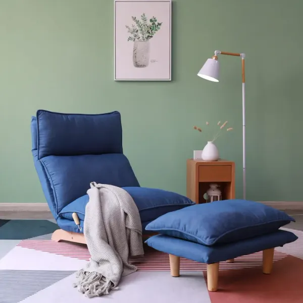 Single Lazy Sofa Chair Leisure Foldable Reclining Chair