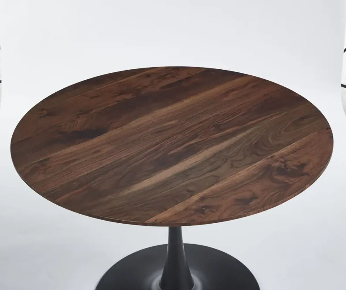 Tulip Table Mid-Century Dining Table With Round MDF Table Top, Pedestal Dining Table, End Table Leisure Coffee Table