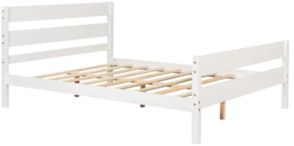 Bed With Headboard And Footboard