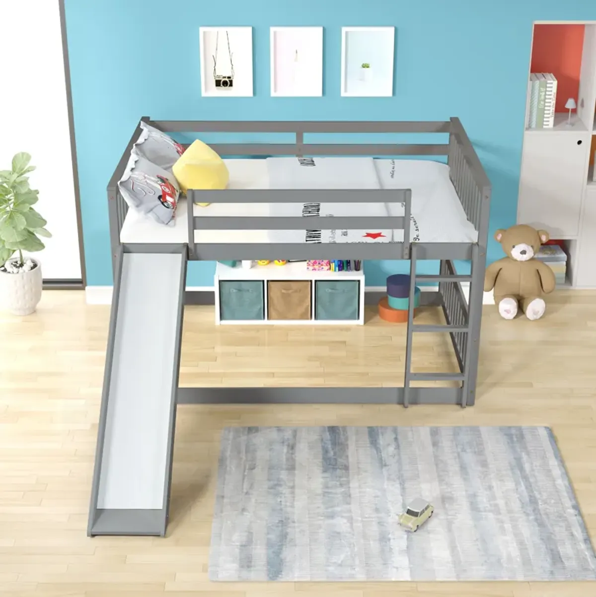 Bunk Bed With Slide And Ladder