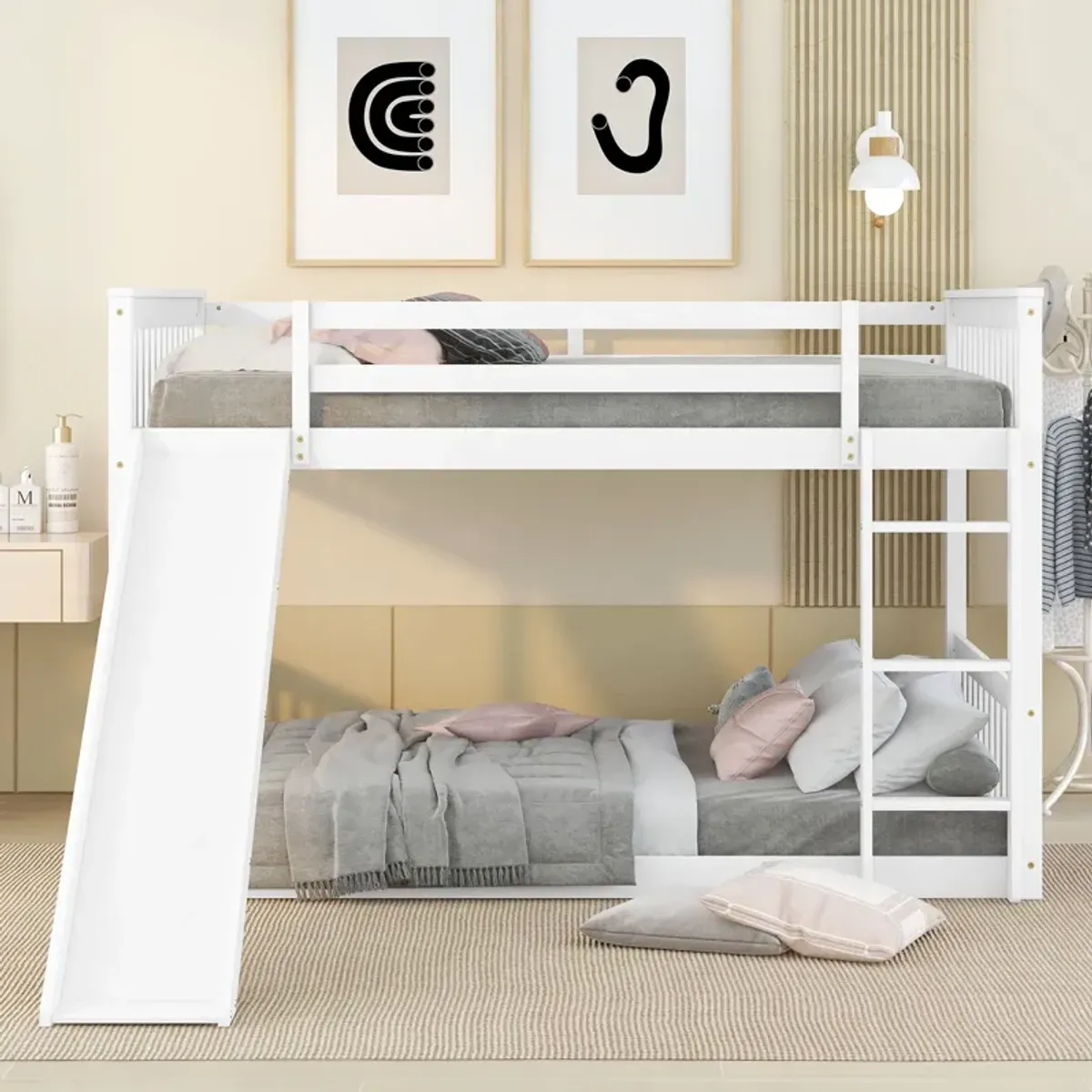 Bunk Bed With Slide And Ladder