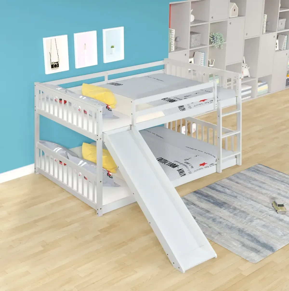 Bunk Bed With Slide And Ladder