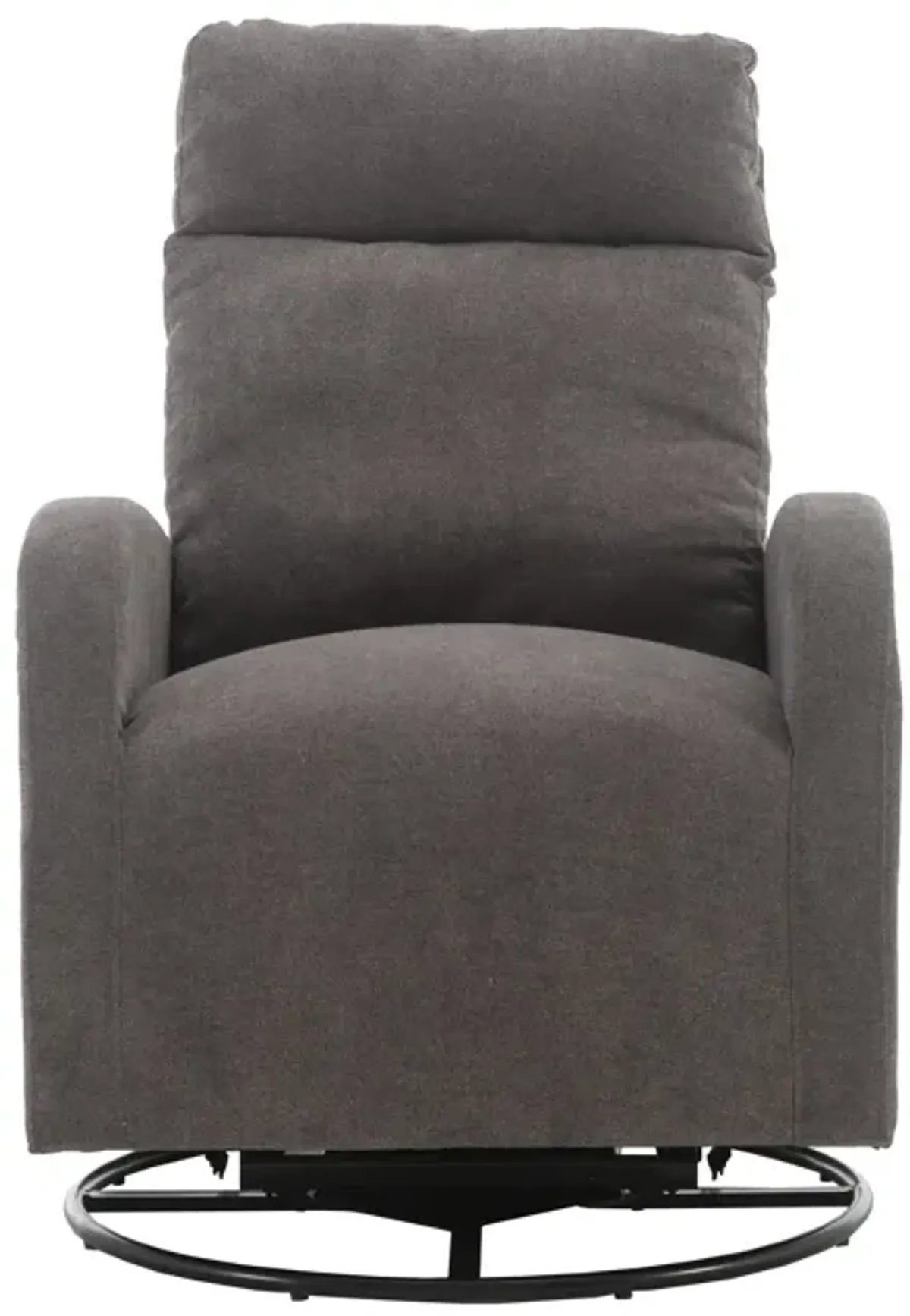 Jiada - Upholstered Swivel Glider Rocking Chair For Nursery Modern Style One Left Bag