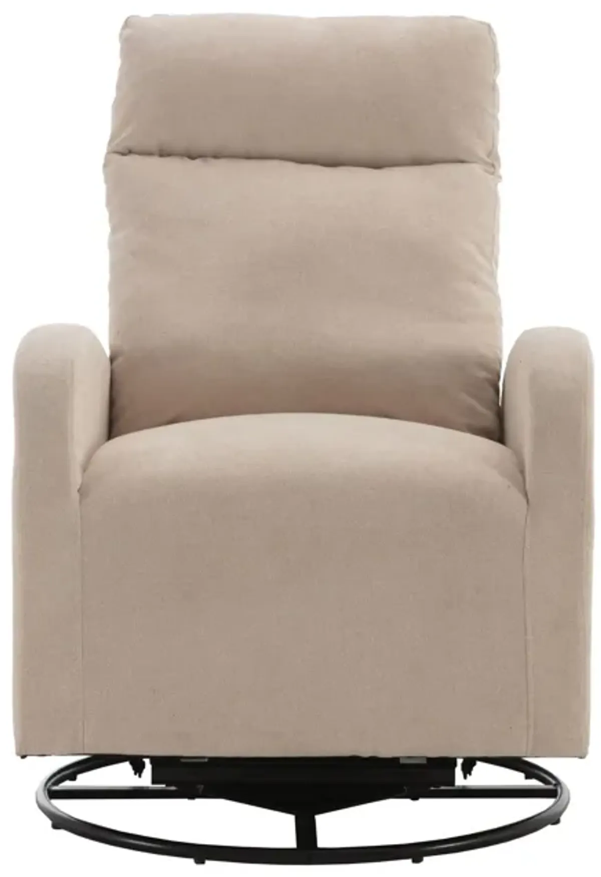 Jiada - Upholstered Swivel Glider Rocking Chair For Nursery Modern Style One Left Bag