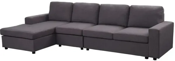 Dunlin - Linen Reversible Modular Sectional Sofa Chaise