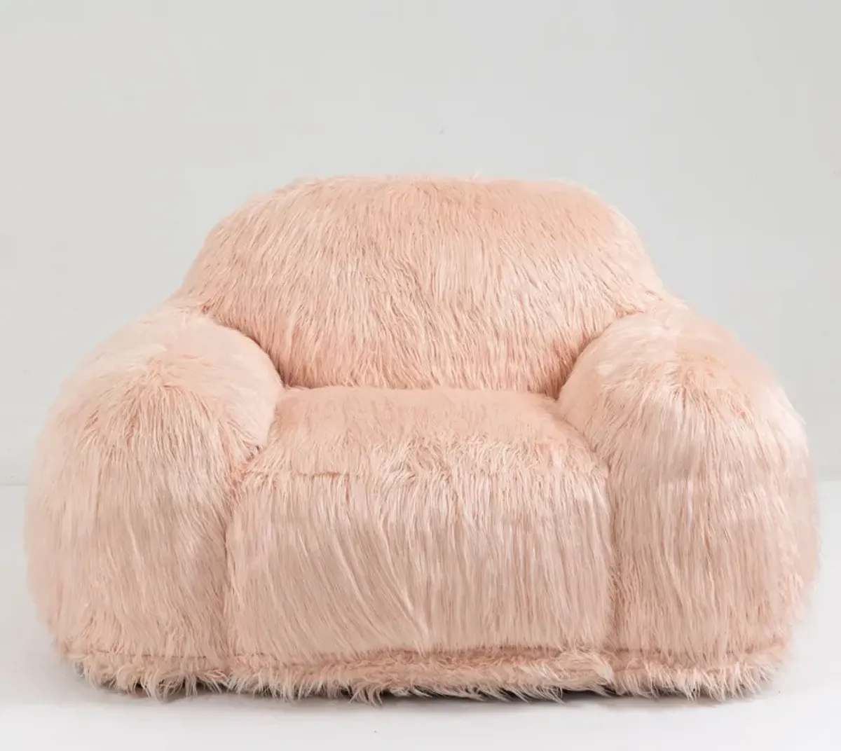 Bean Bag Chair Lazy Long Hair Sofa Bean Bag Chair Adult, Teen High Density Foam Filled Modern Focus Chair Comfortable Living Room, Bedroom Chair