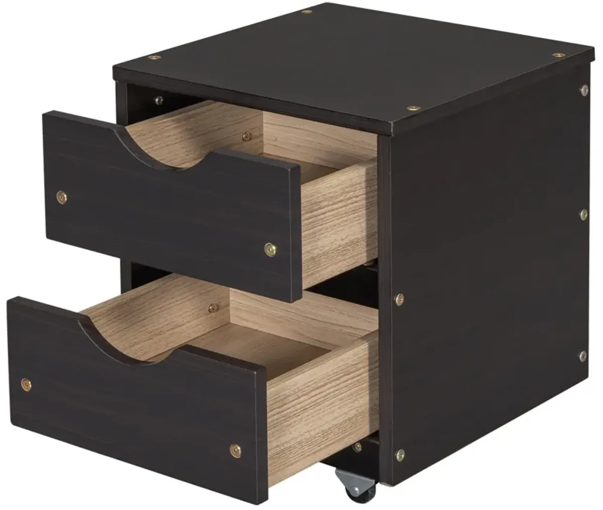 Versatile Bed With Trundle, Under Bed Storage Box And Nightstand