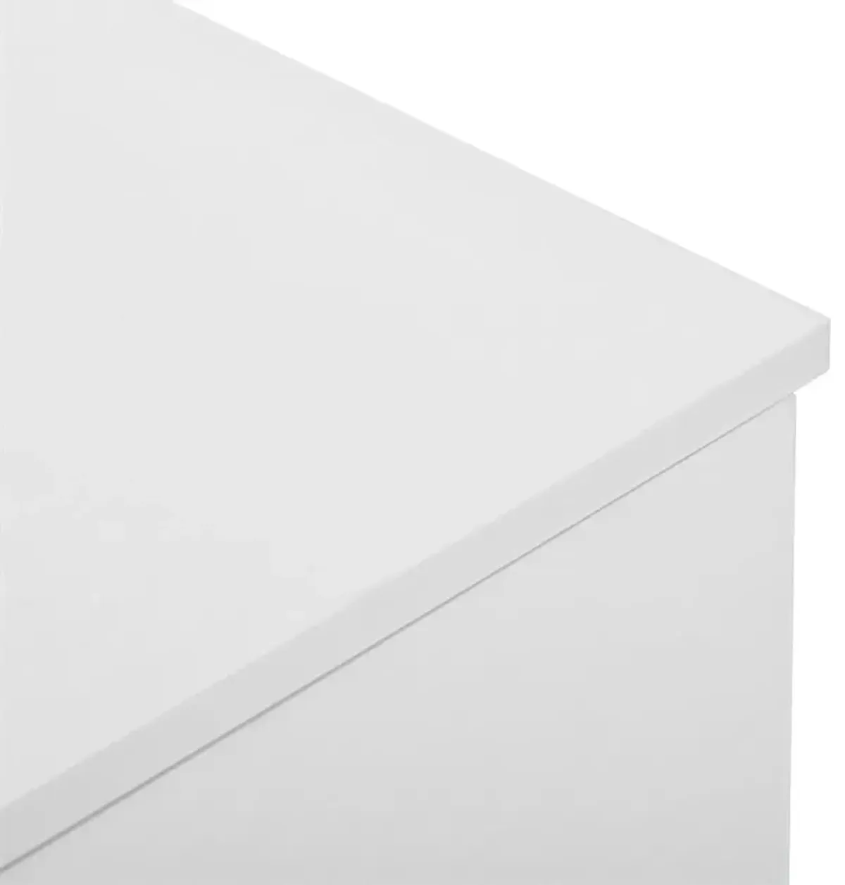 Modern White 6 Drawer Dresser For Bedroom, Ample Storage Wide Chest Of Drawers, Sturdy & Safe