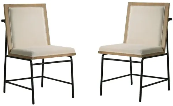 Torrance - Dining Chairs (Set of 2) - Oak Finish