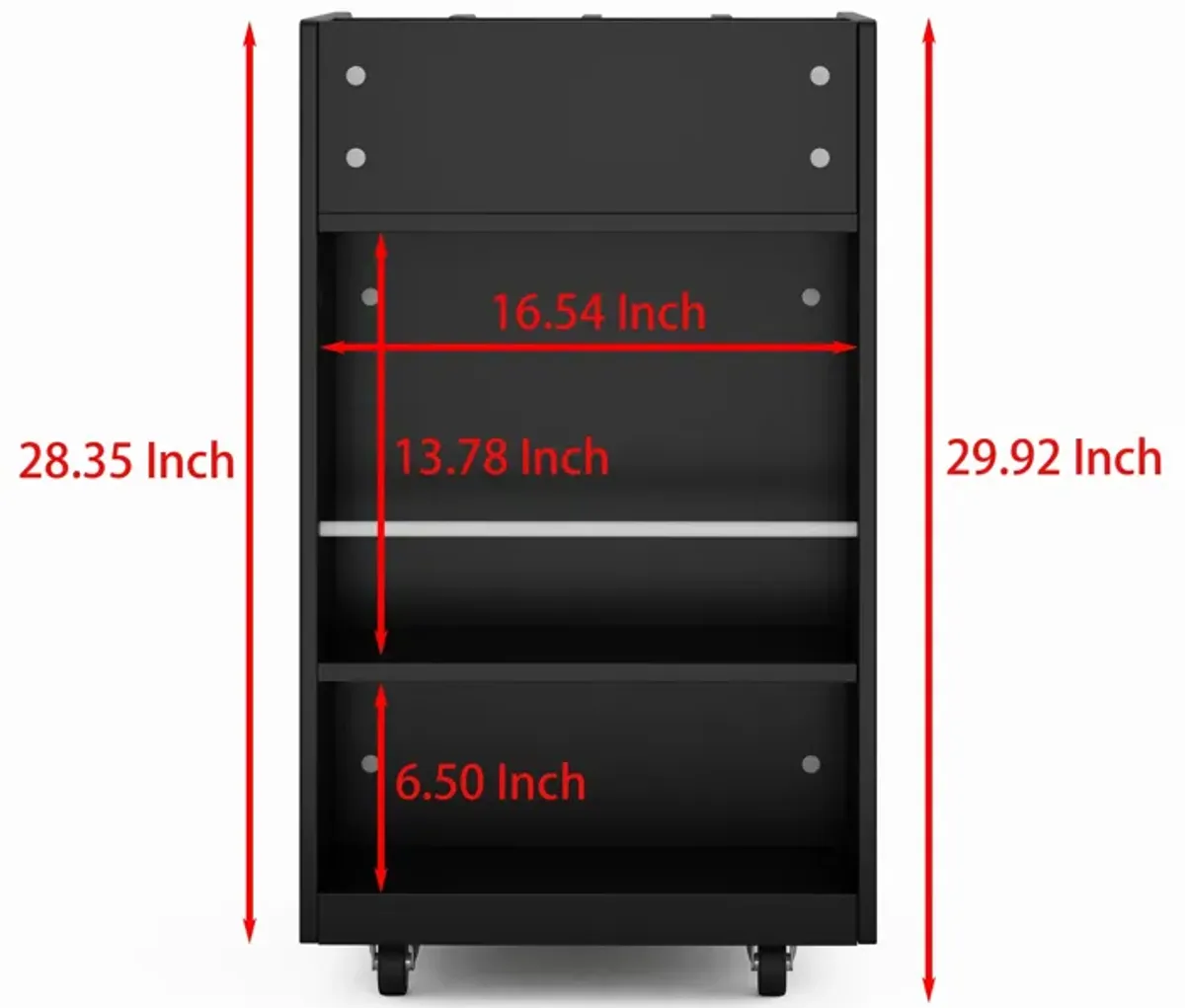 4 Tier Kitchen Island Cart With Spice Rack & Locking Casters, Simple Design Mobile Kitchen Storage Islands For Kitchen Living Room Bedroom