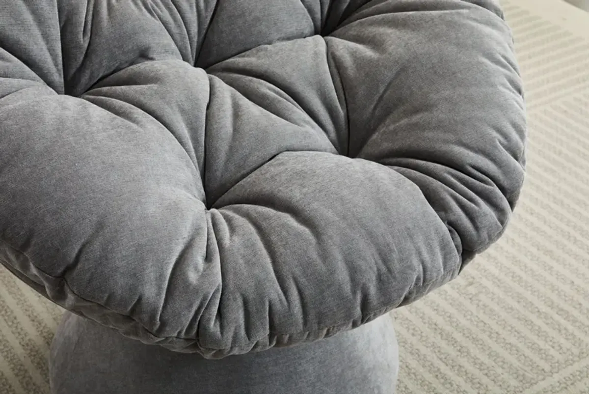 Oversized Swivel Accent Chair, 360 Swivel Barrel Chair, Papasan Chair For Living Room Bedroom