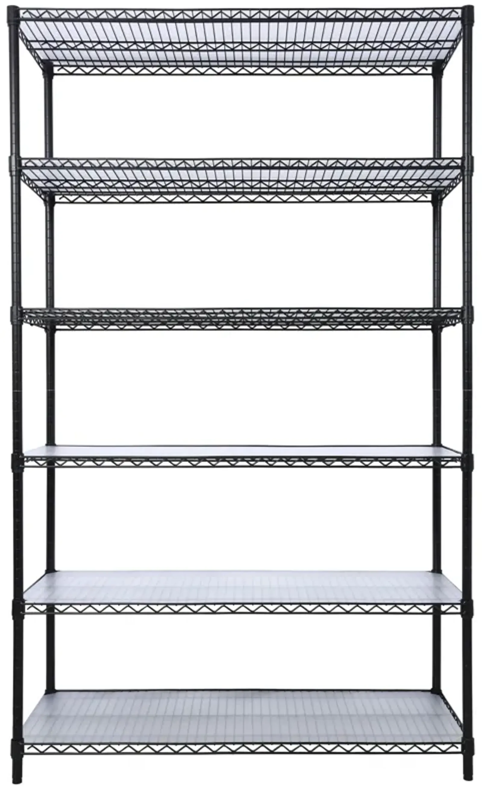 6 Tier 6000Lbs Capacity Nsf Metal Shelf Wire Shelving Unit, Heavy Duty Adjustable Storage Rack With Wheels & Shelf Liners For Commercial Grade Utility Steel Storage Rack