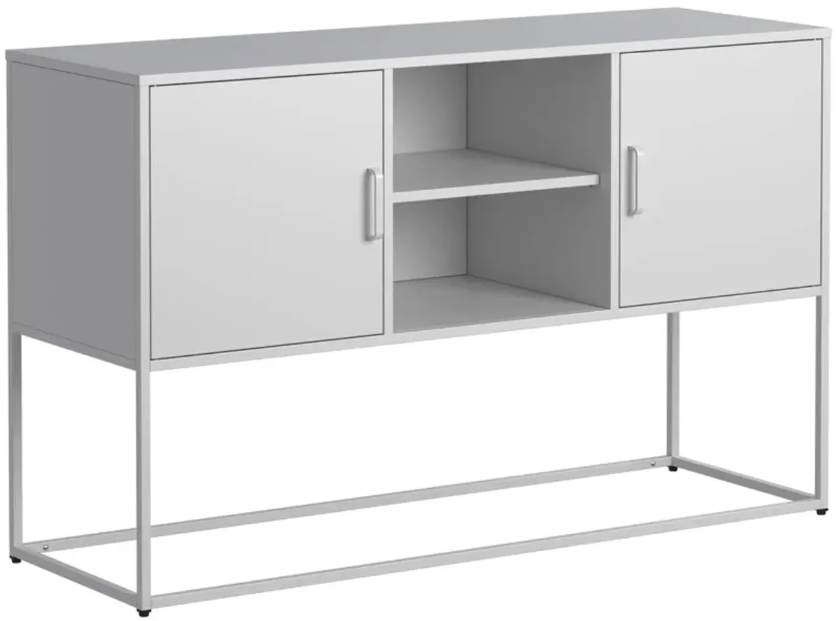 Modern Sideboard Buffet With Plenty Of Storage Space, Anti-Tilt Mechanism, Elegant Handles, Silent Magnetic Closure And Eco-Friendly Finish For Kitchen, Dining Room And Living Room