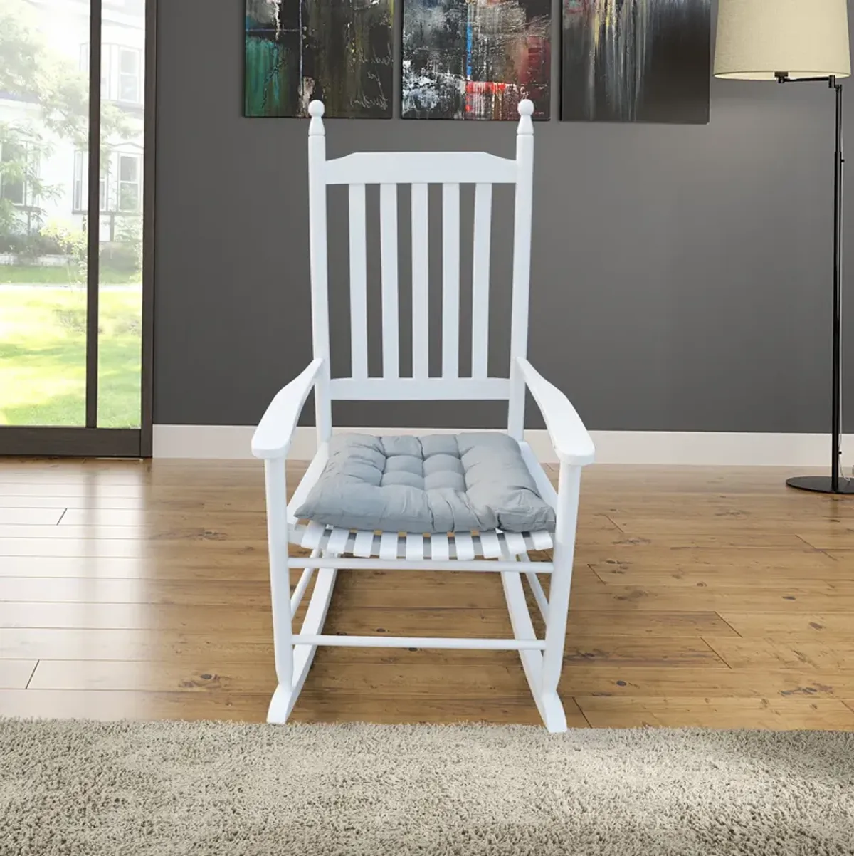 Wooden Porch Rocker Chair, Without Mat