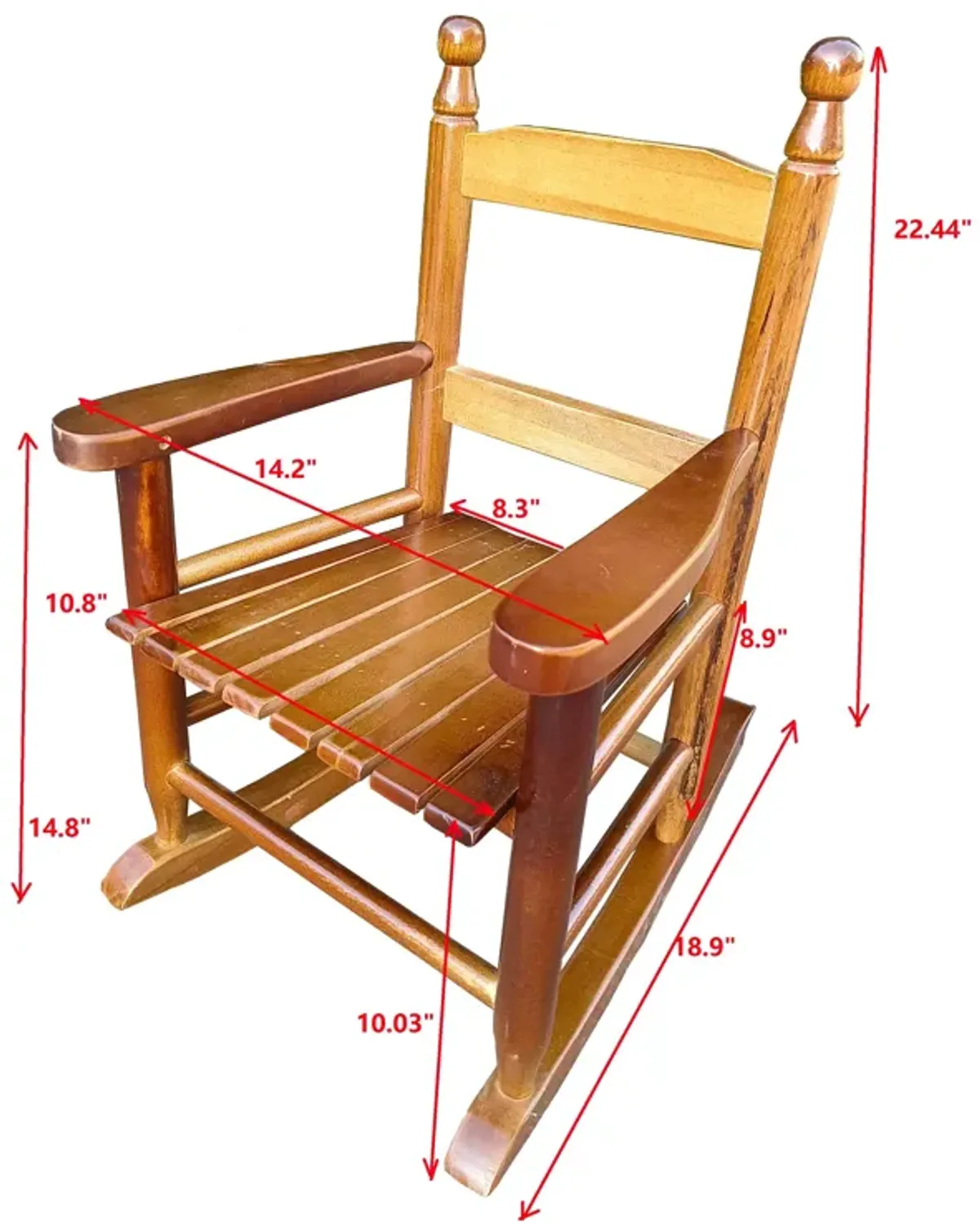 Children's Rocking Chair Indoor Or Outdoor, Suitable For Kids, Durable