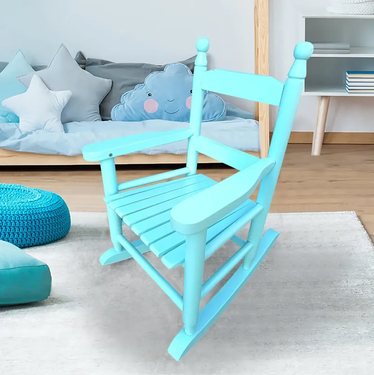 Children's Rocking Chair Indoor Or Outdoor, Suitable For Kids, Durable