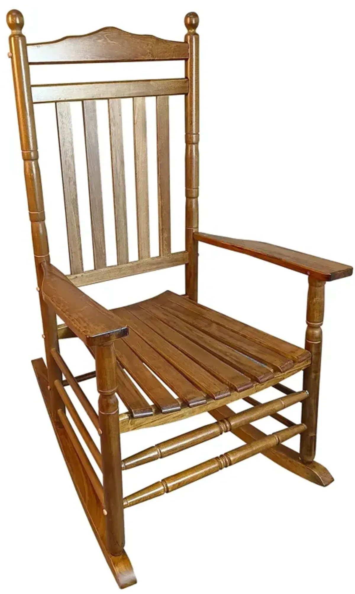 Balcony Porch Adult Rocking Wood Chair