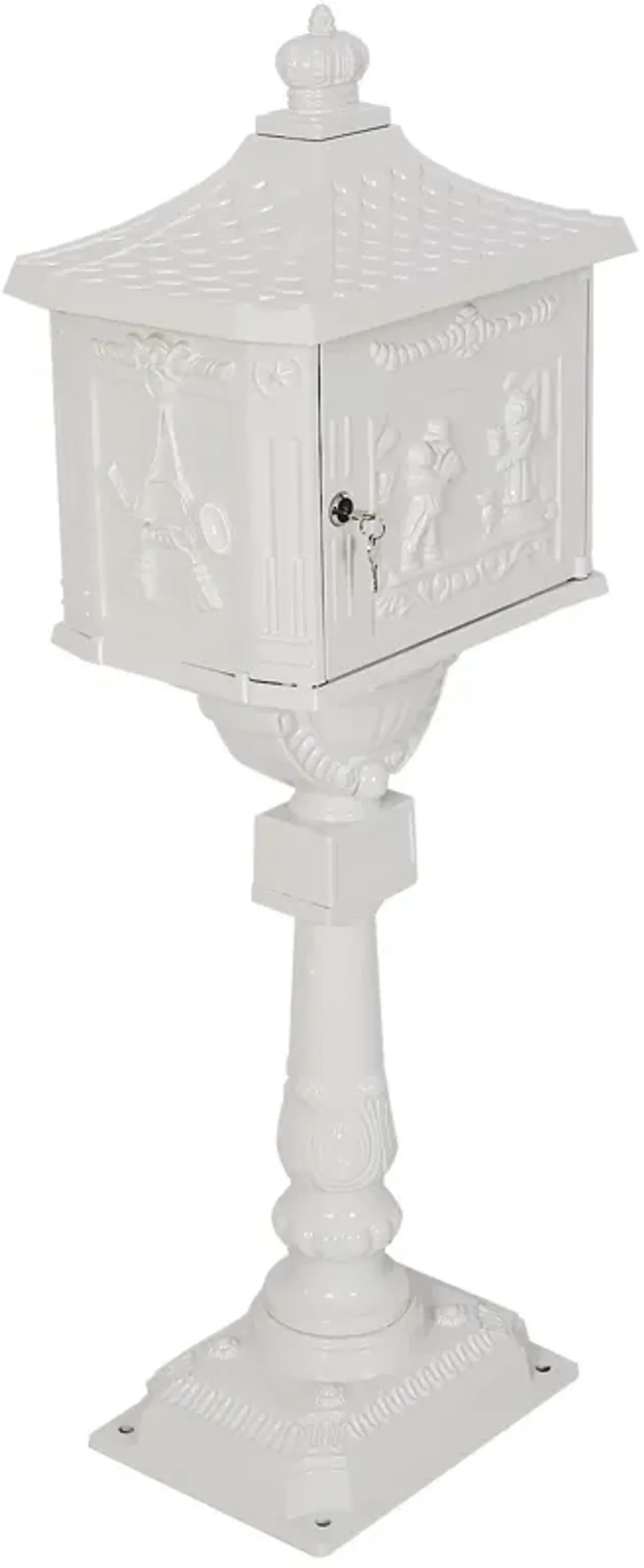 Cast Aluminum Mail Box, Postal Box, Mailbox