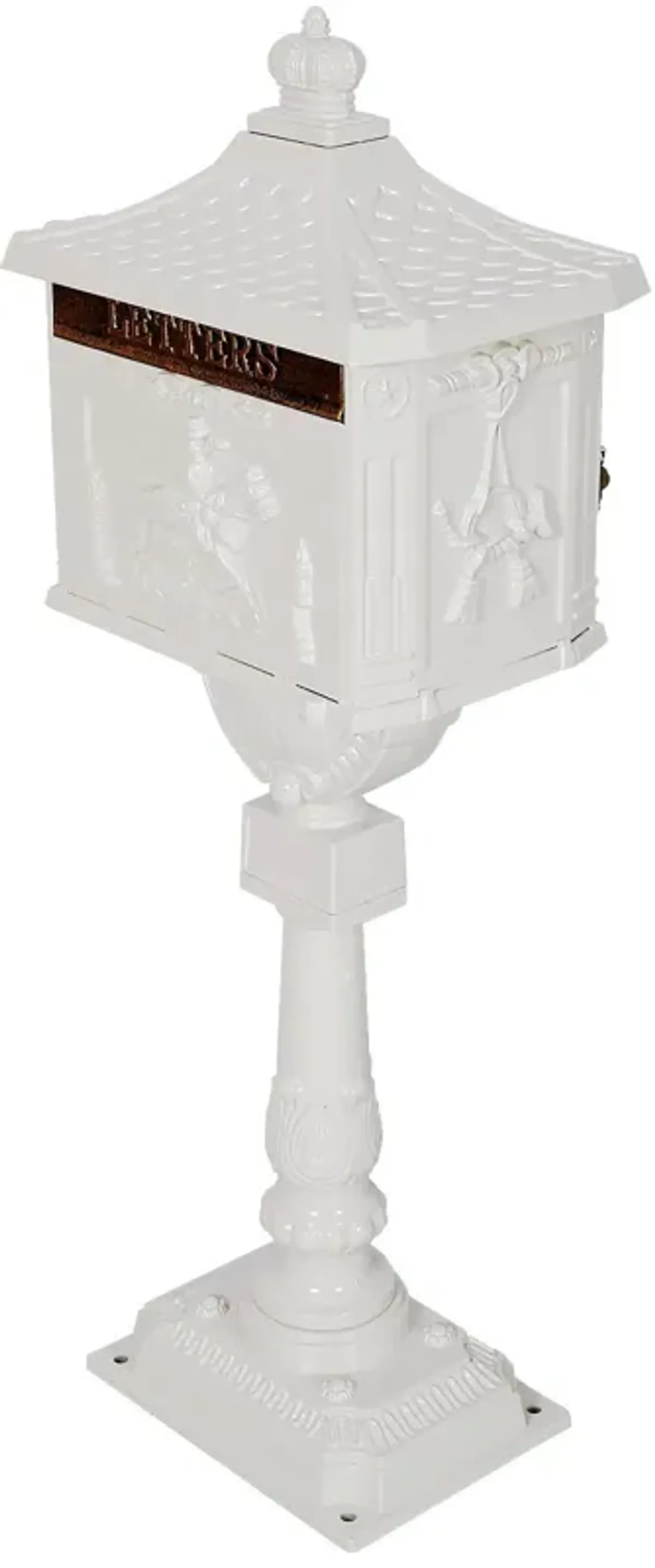 Cast Aluminum Mail Box, Postal Box, Mailbox