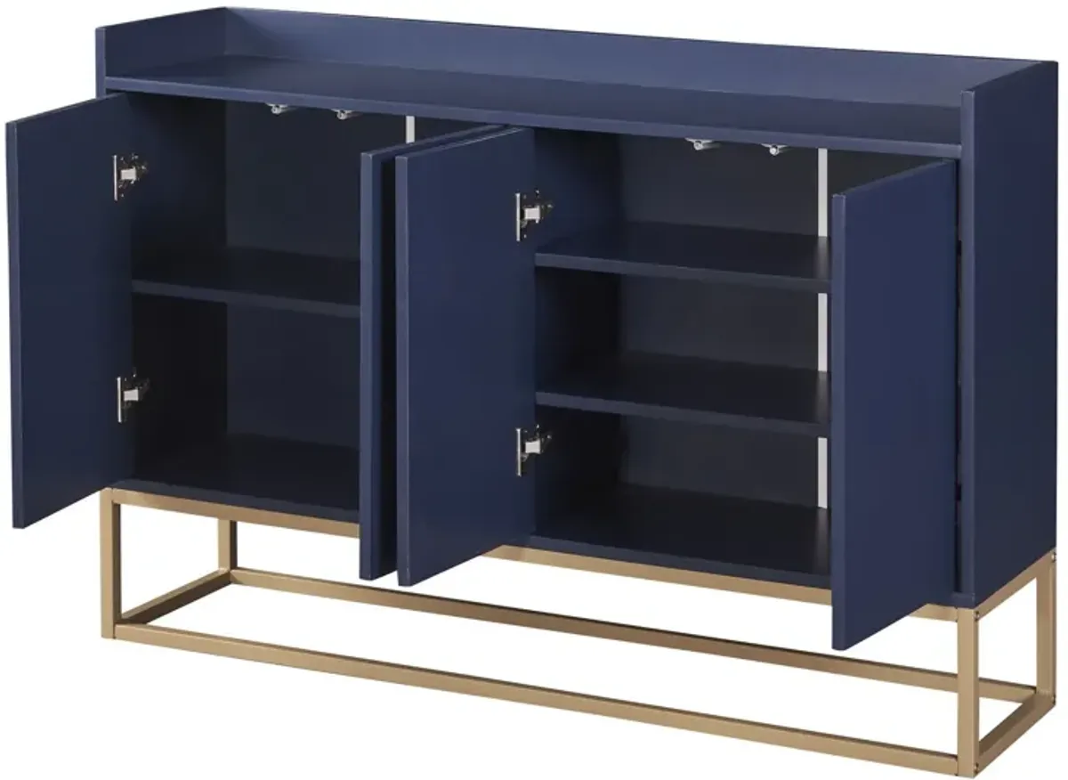 Modern Sideboard Elegant Buffet Cabinet With Large Storage Space For Dining Room, Entryway